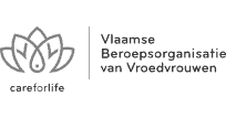 Logo van Vlaamse beroepsorganisatie van vroedvrouwen